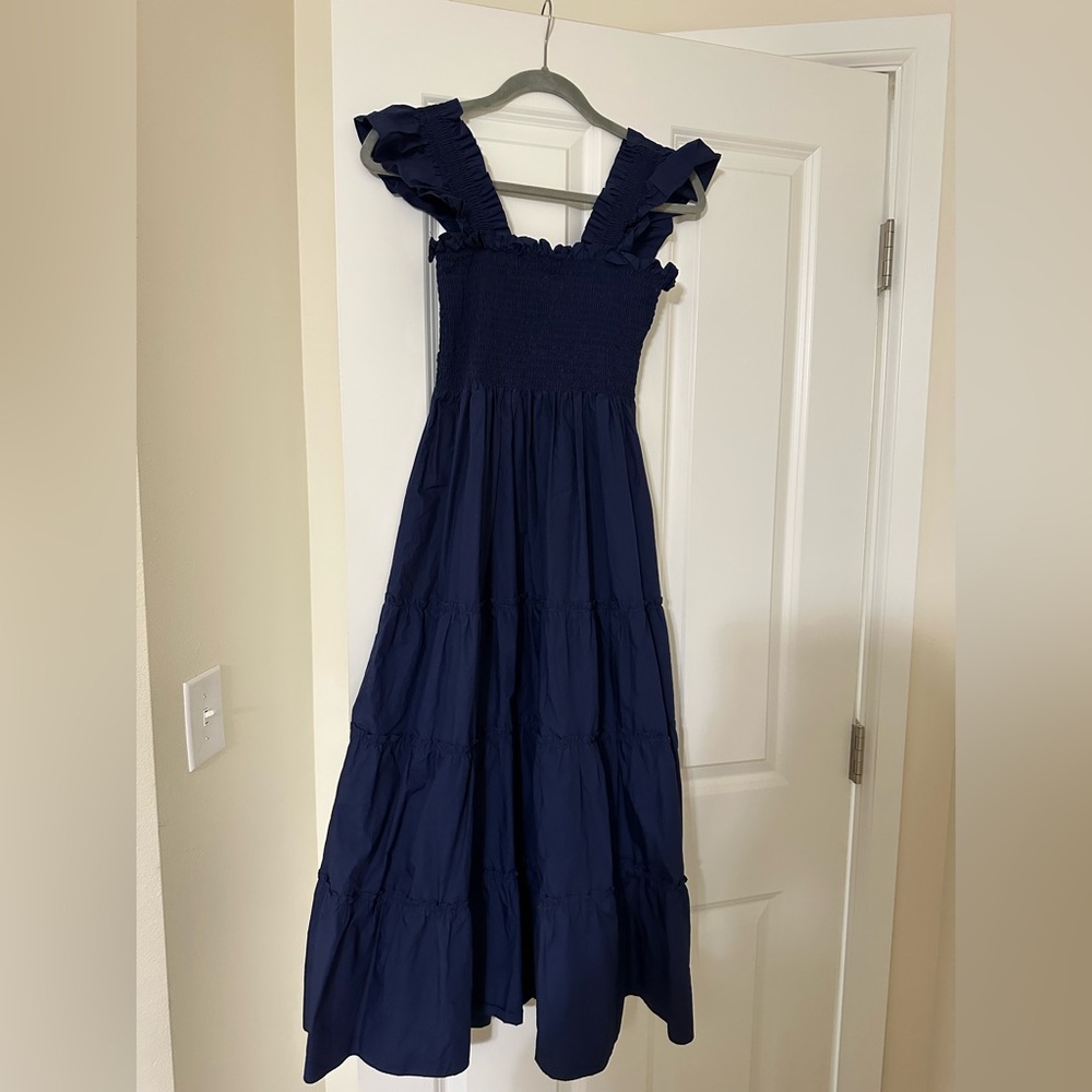 hill house home the nap dress size small in navy